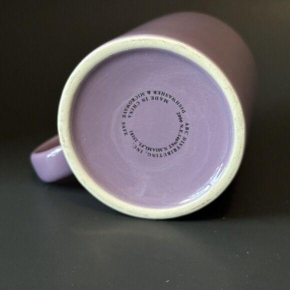 ABC Distributing Inc Solid Purple Mug Cup - Picture 5 of 10